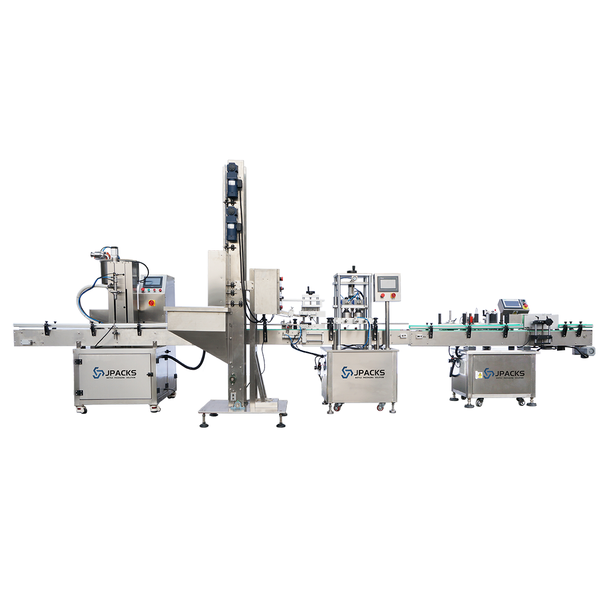 Automatic Rolling Round Bottle Labeling Machine